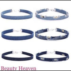 Denim Chokers